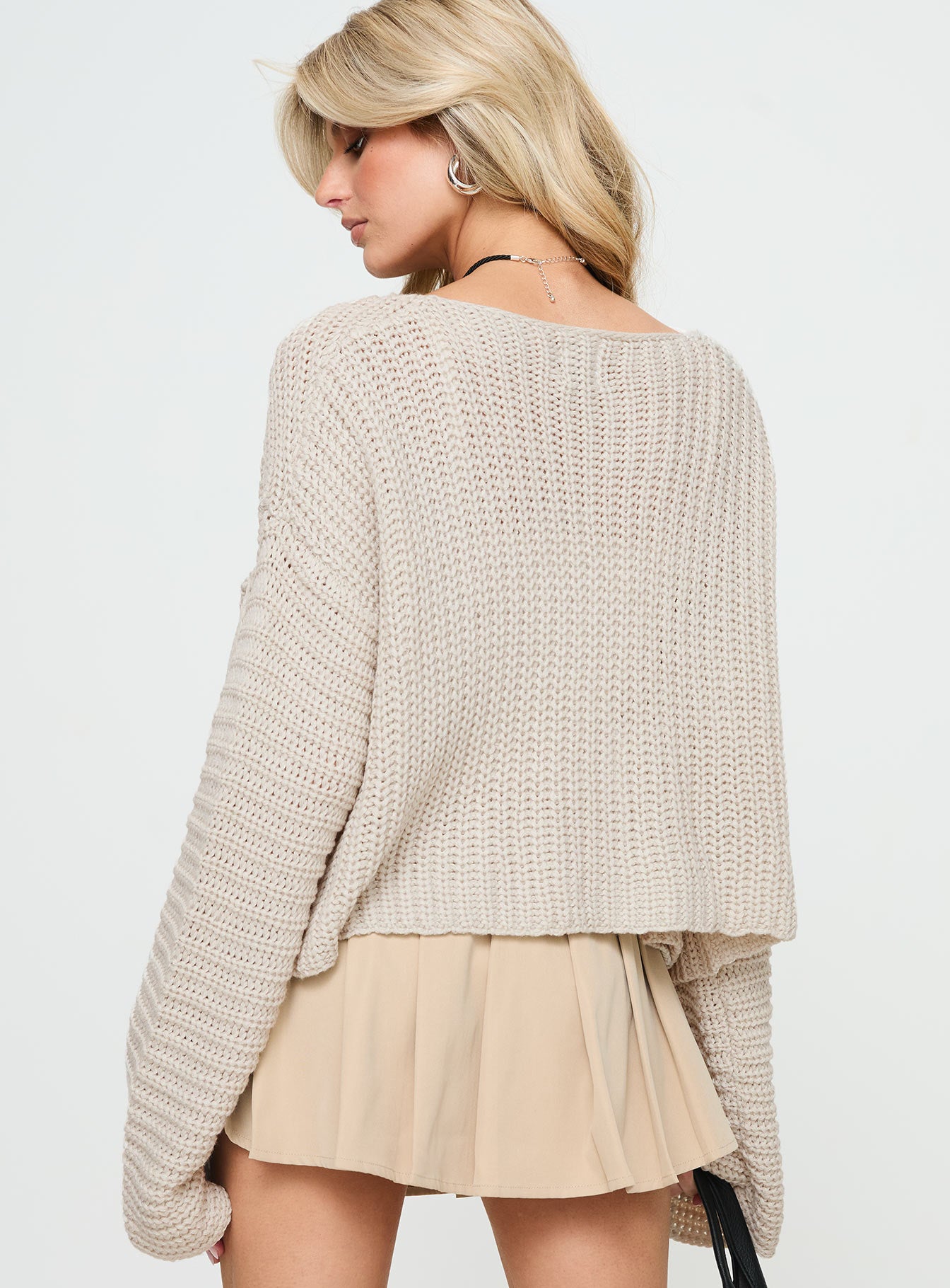 Artha Cardigan Beige - Image 5