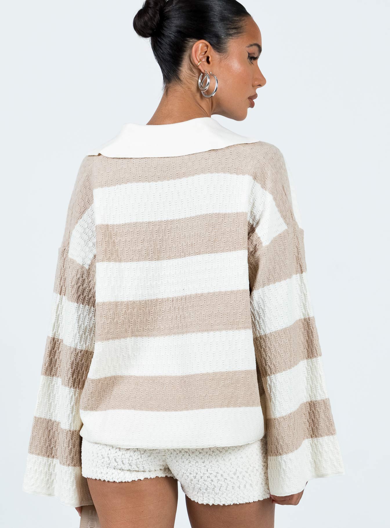 Rick Sweater Whitebeige - Image 5