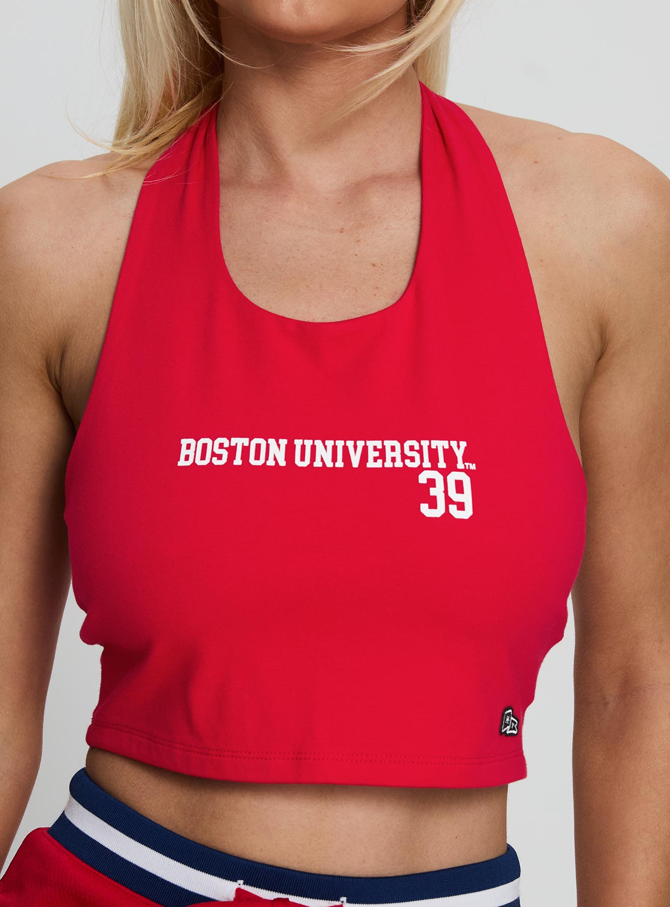 Boston University Tailgate Halter Top Red - Image 6