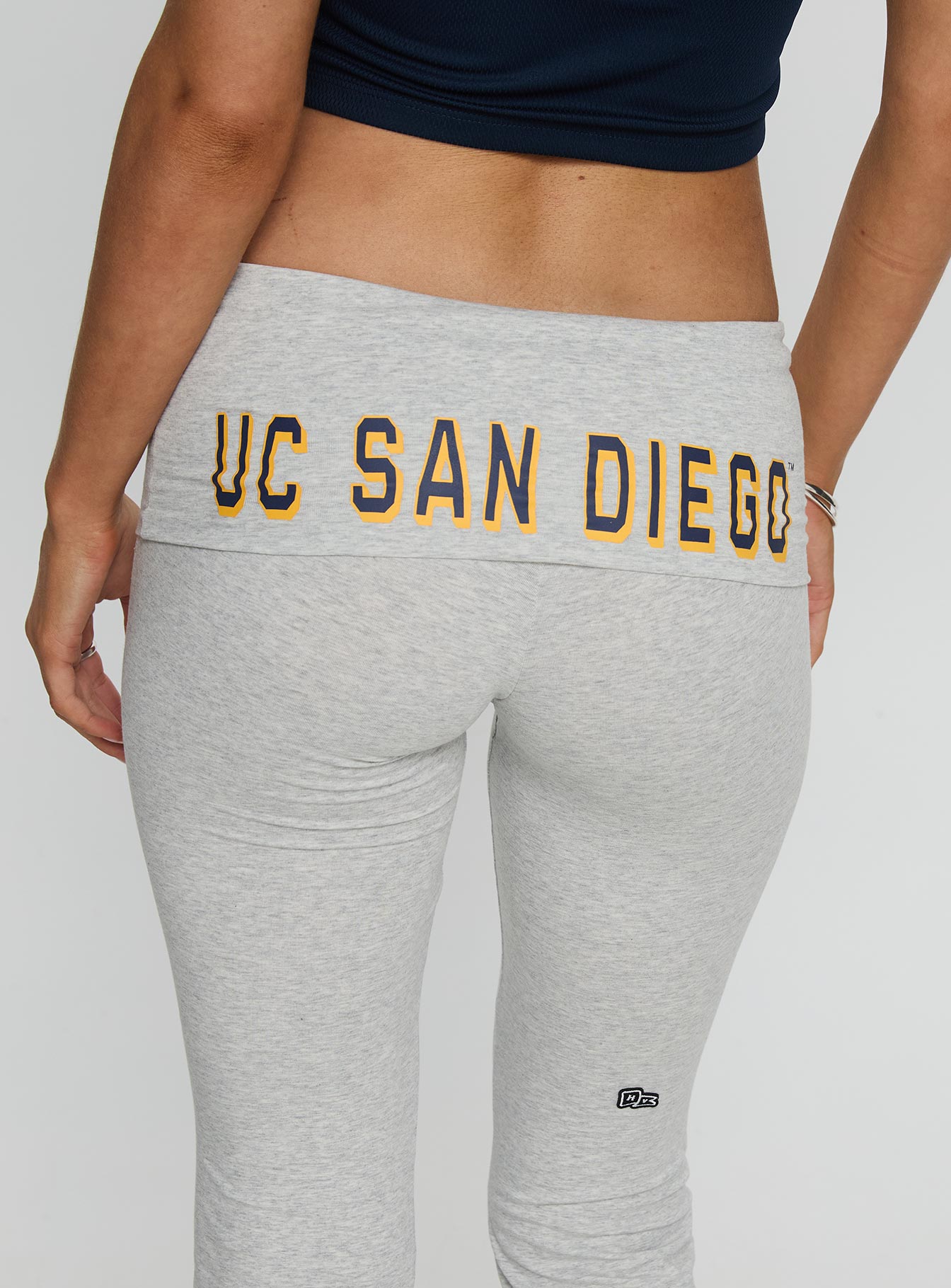 Uc San Diego Foldover Pant Heather Grey - Image 6
