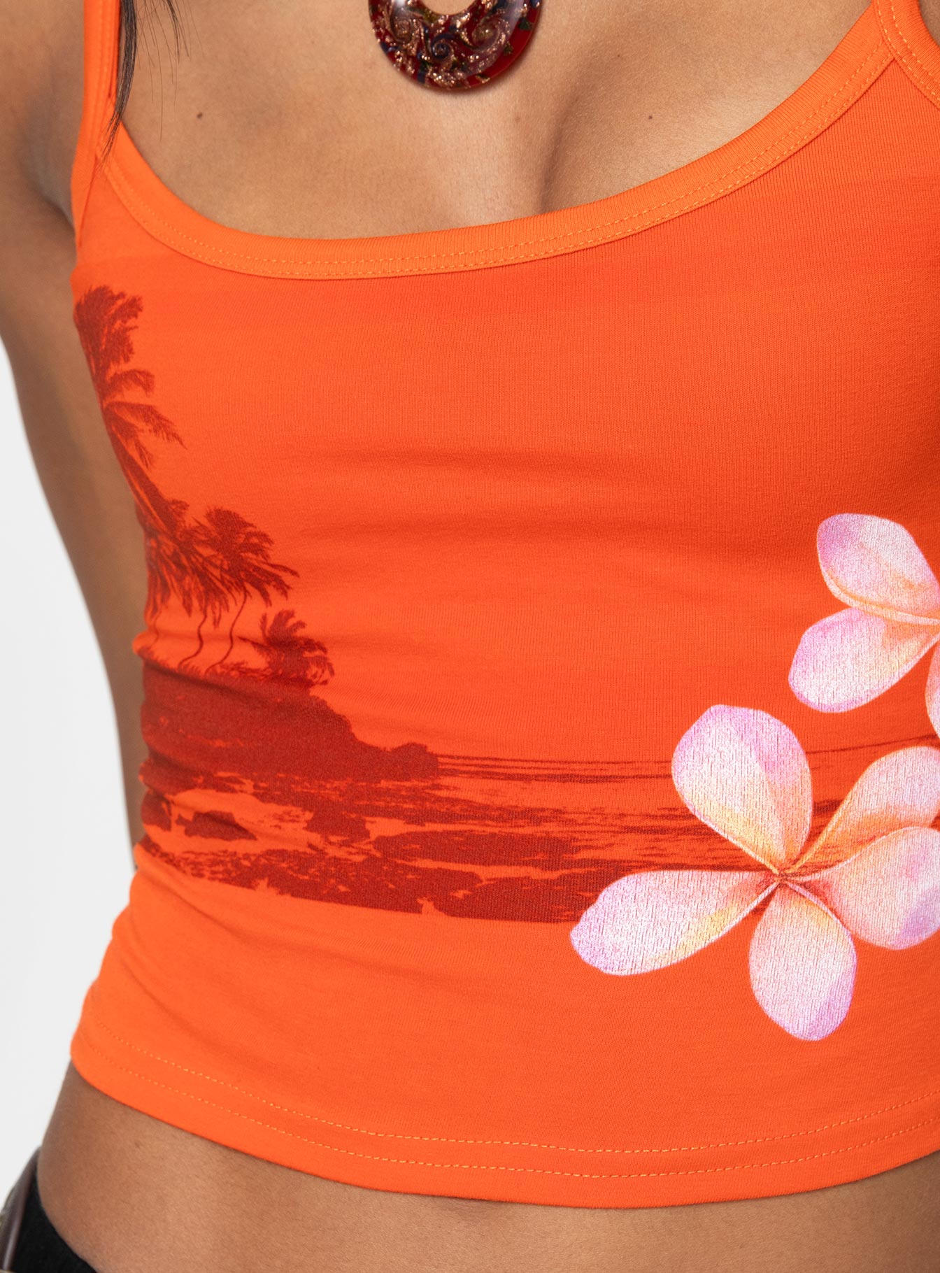 Sunset Tank Orange - Image 6