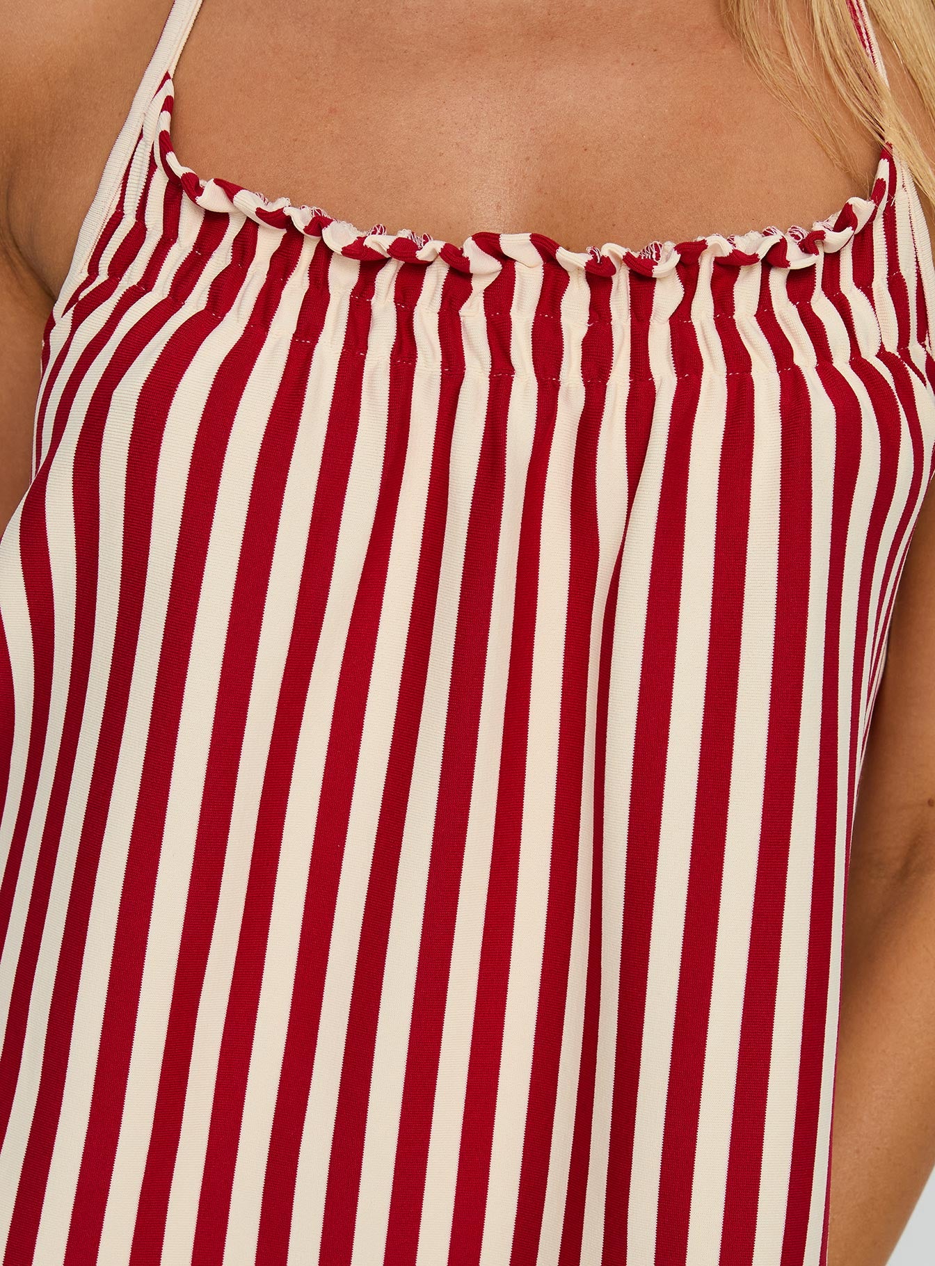 Full Of Flash Top Red Stripe - Image 6