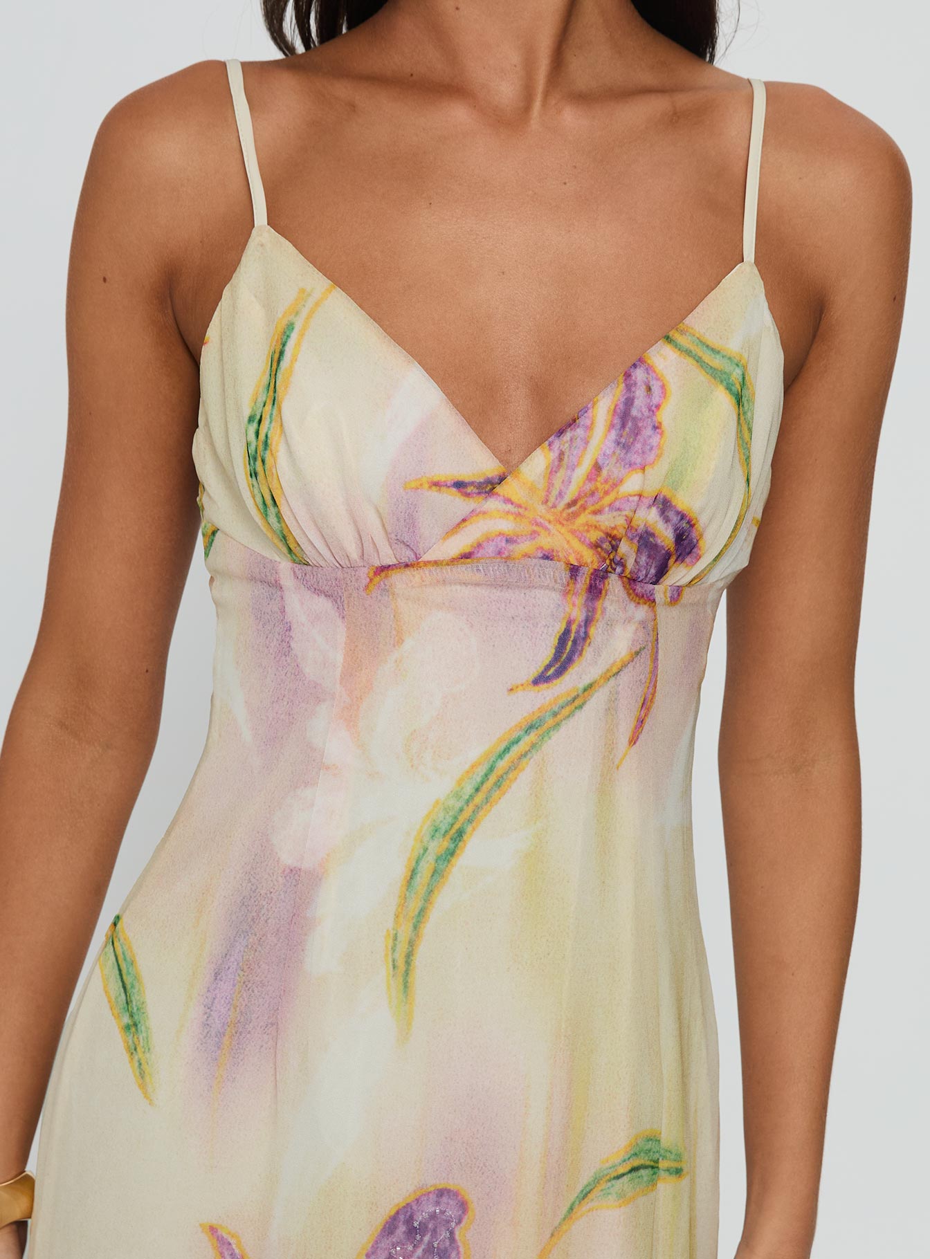 Isakaia Beaded Maxi Dress Floral Multi - Image 6