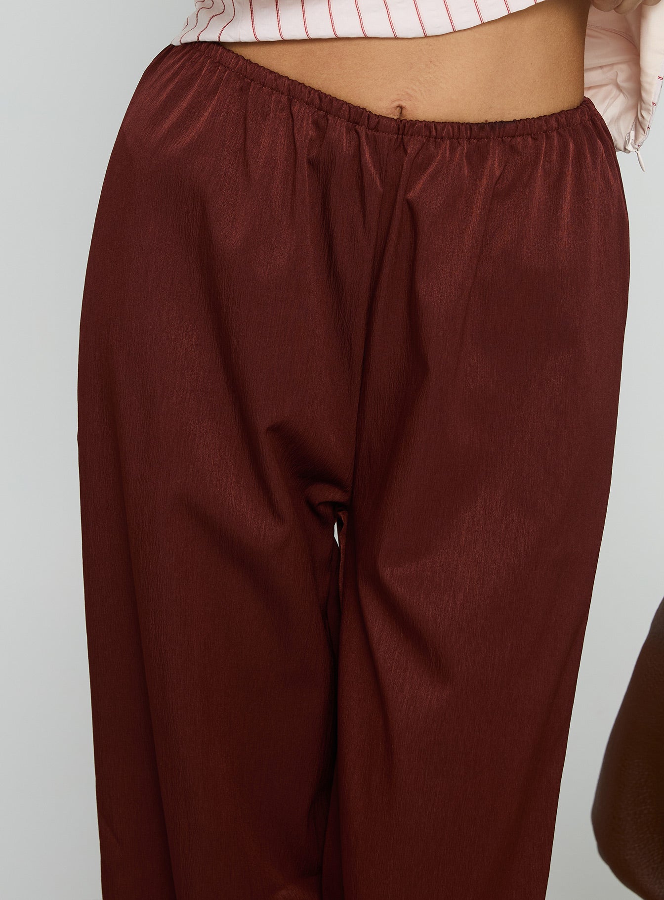 Dorie Straight Leg Pants Chocolate - Image 5