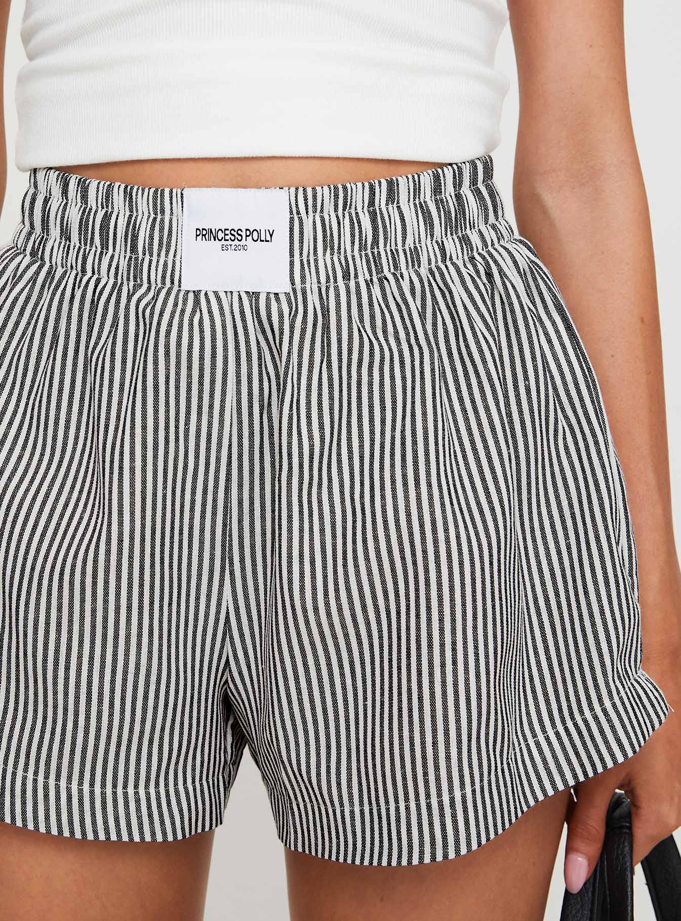 Sincar Boxer Shorts Black White Stripe - Image 6