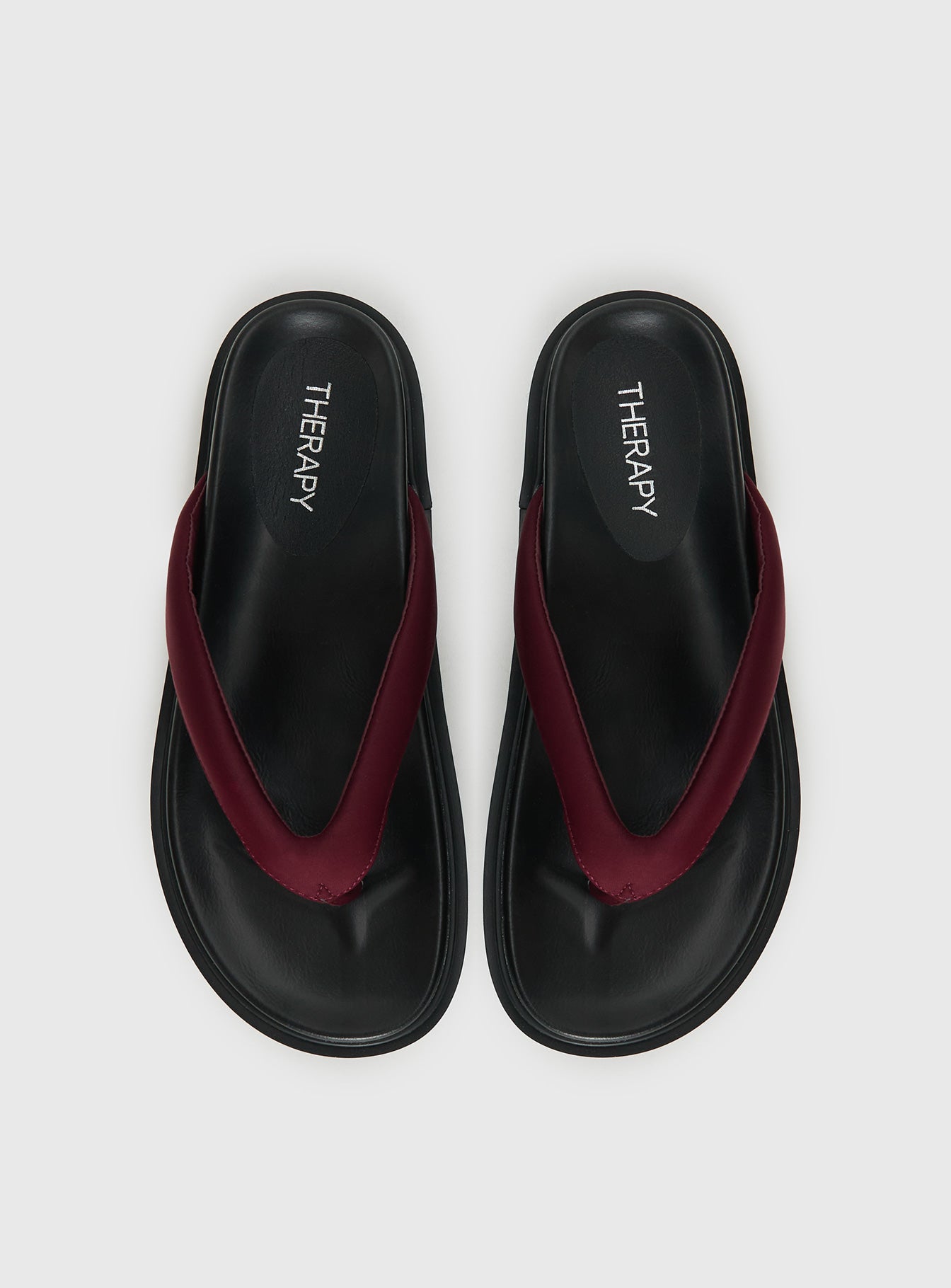 Therapy Vacay Flats Bordeaux - Image 6