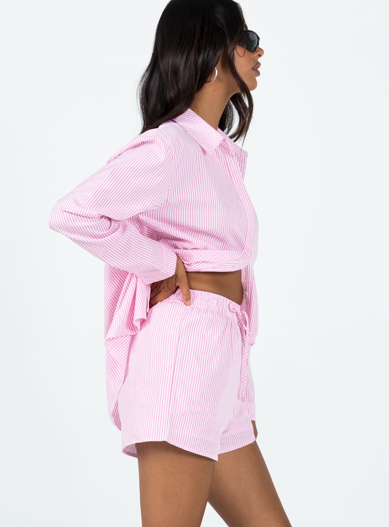 The Chloe Set Pink Stripe Lower Impact - Image 7
