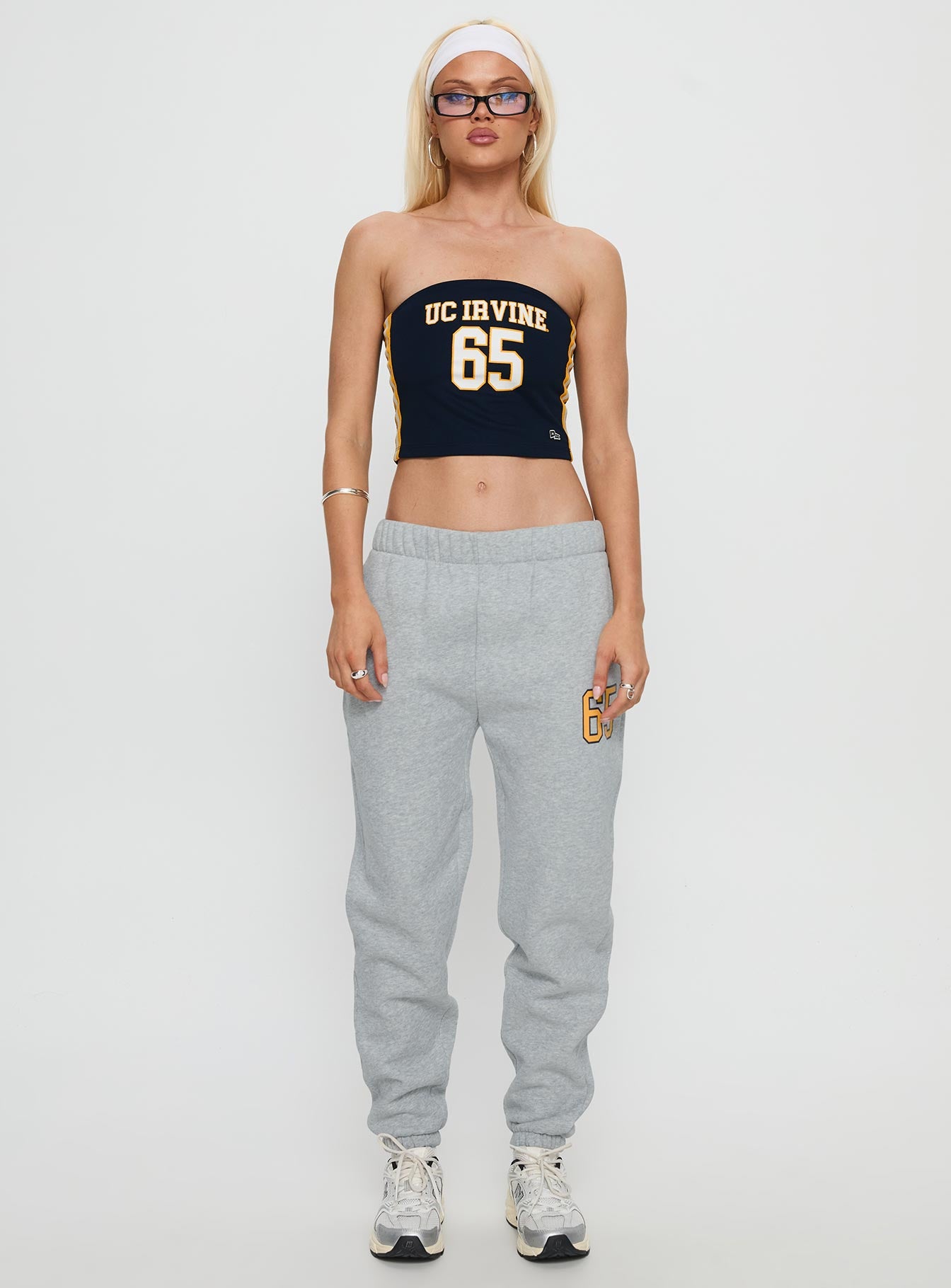 Uc Irvine Basic Sweatpants Grey - Image 7