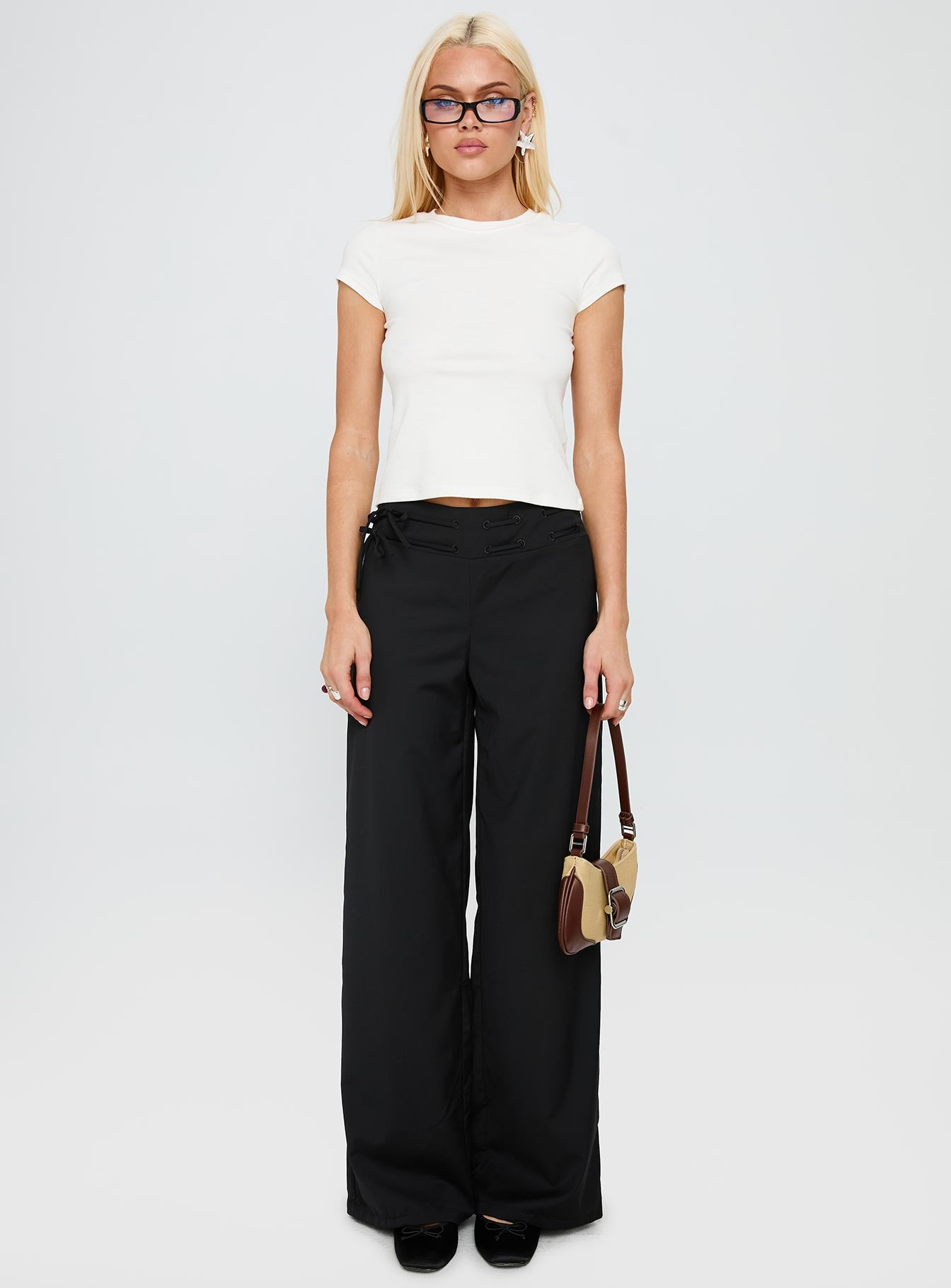 Just Have Fun Wide Leg Pant Black - Image 7