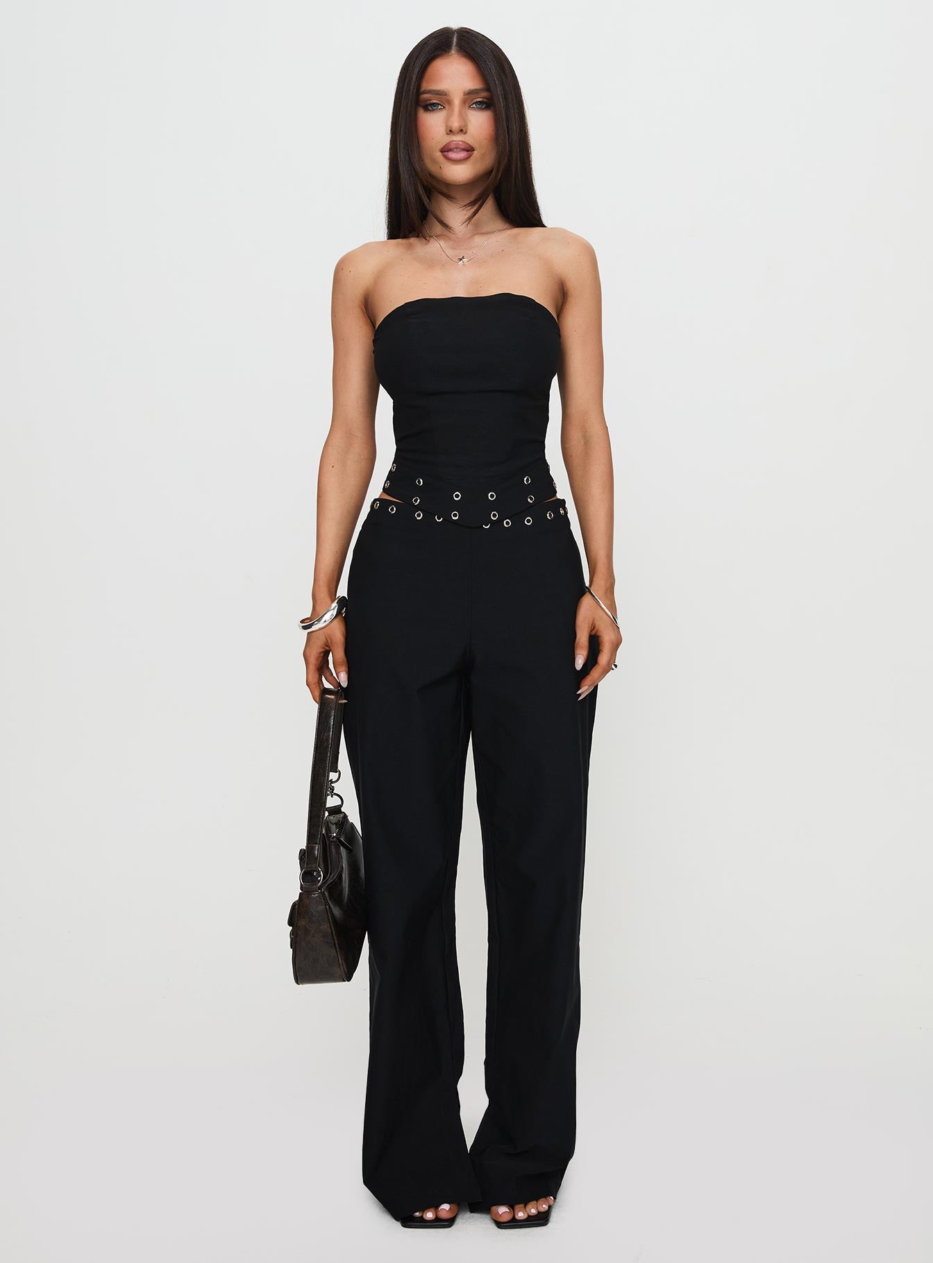 Passionette Strapless Top Black - Image 7