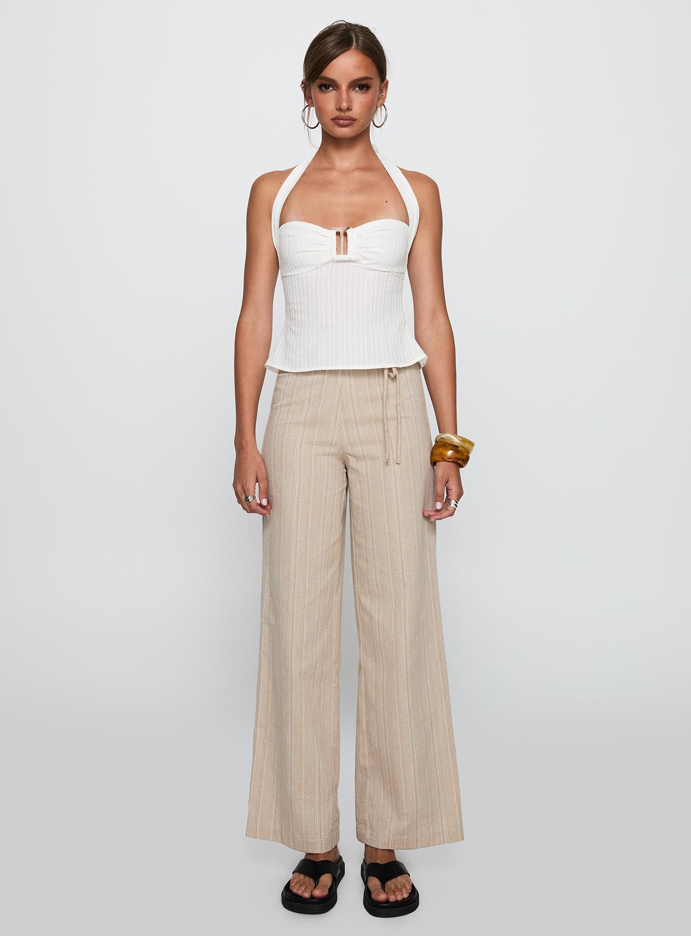 Isabetta Halter Top White - Image 7