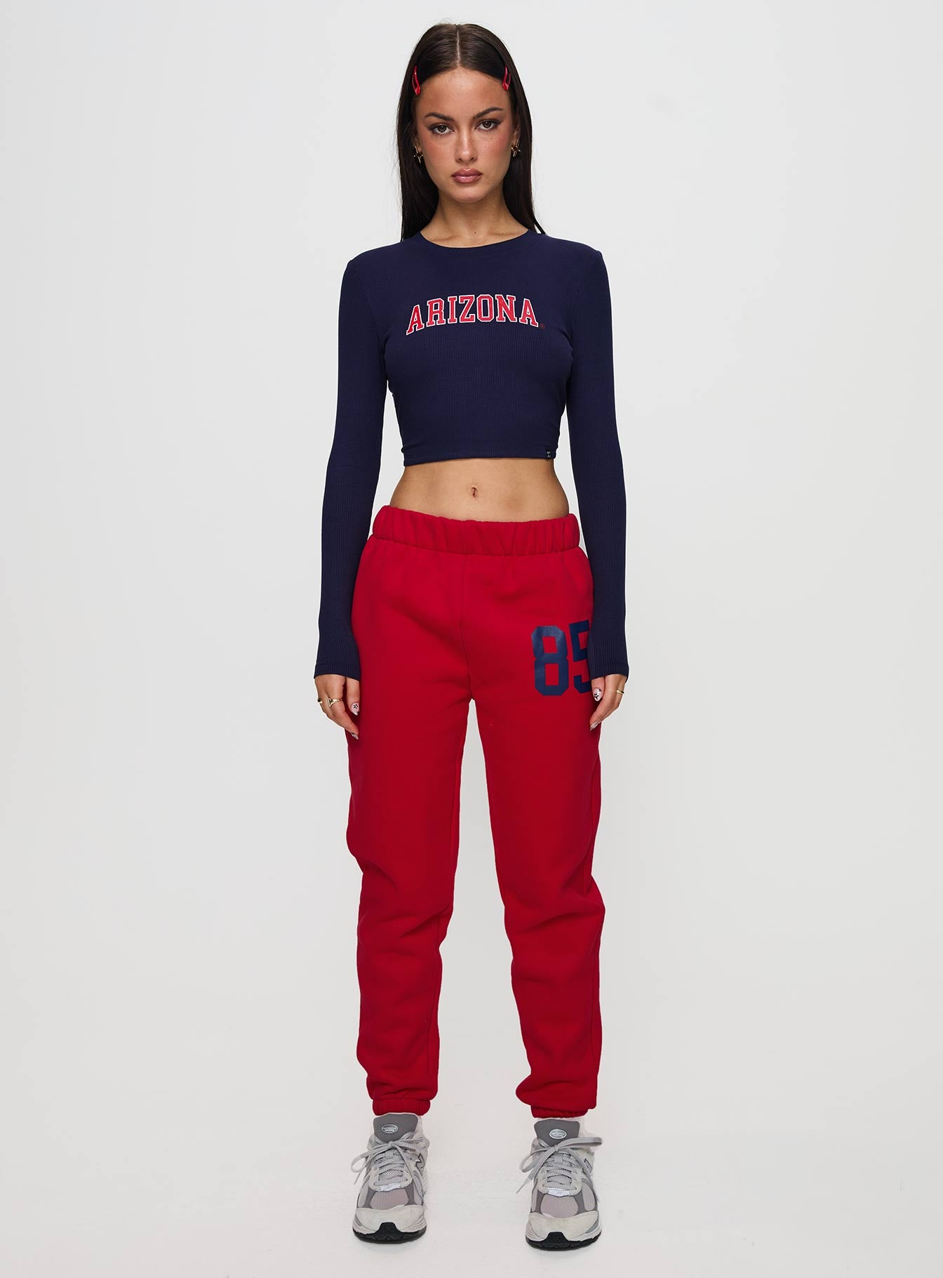 U Of A Sweatpants Red - Image 6
