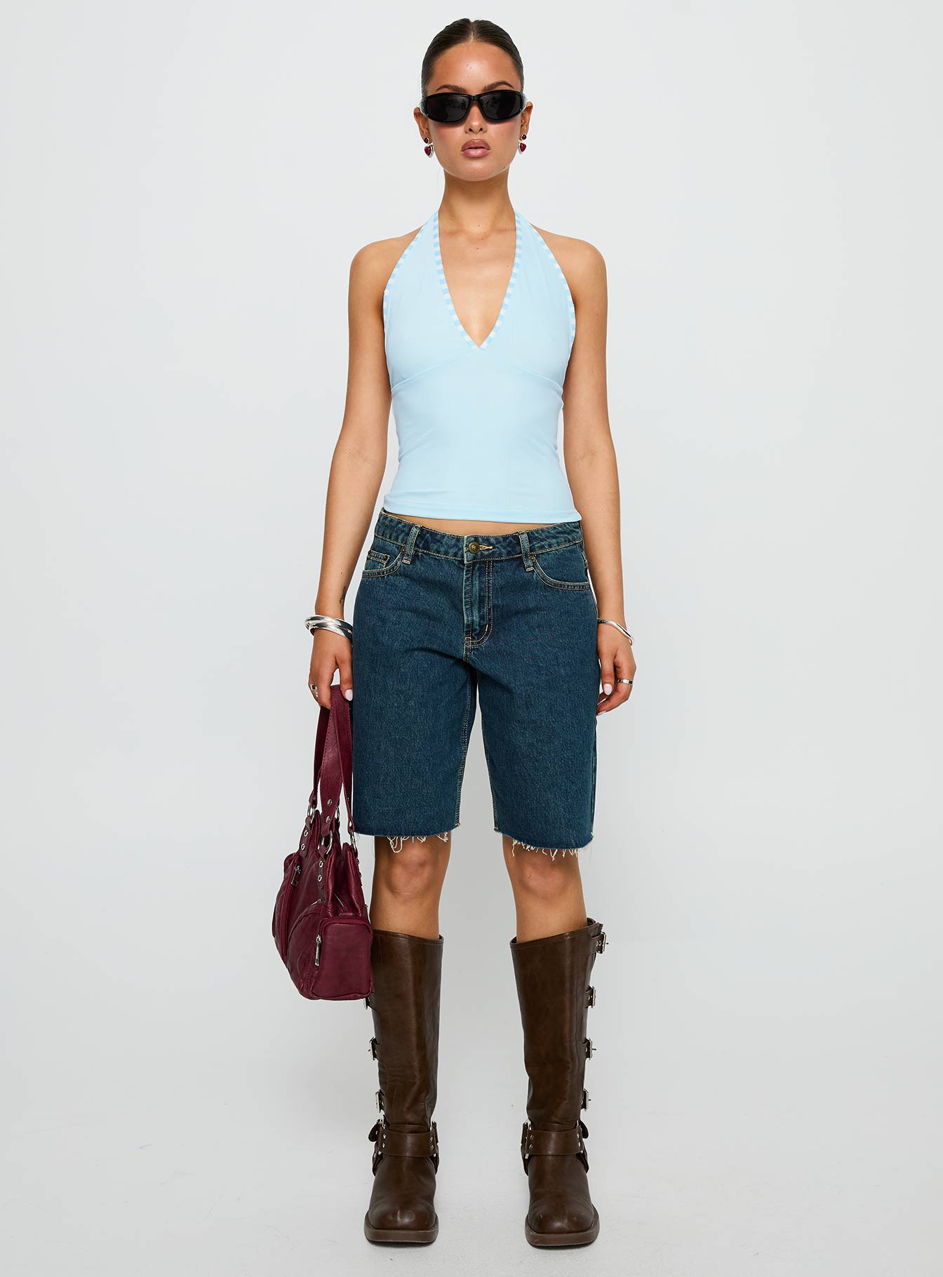 Mirabelle Top Blue - Image 7
