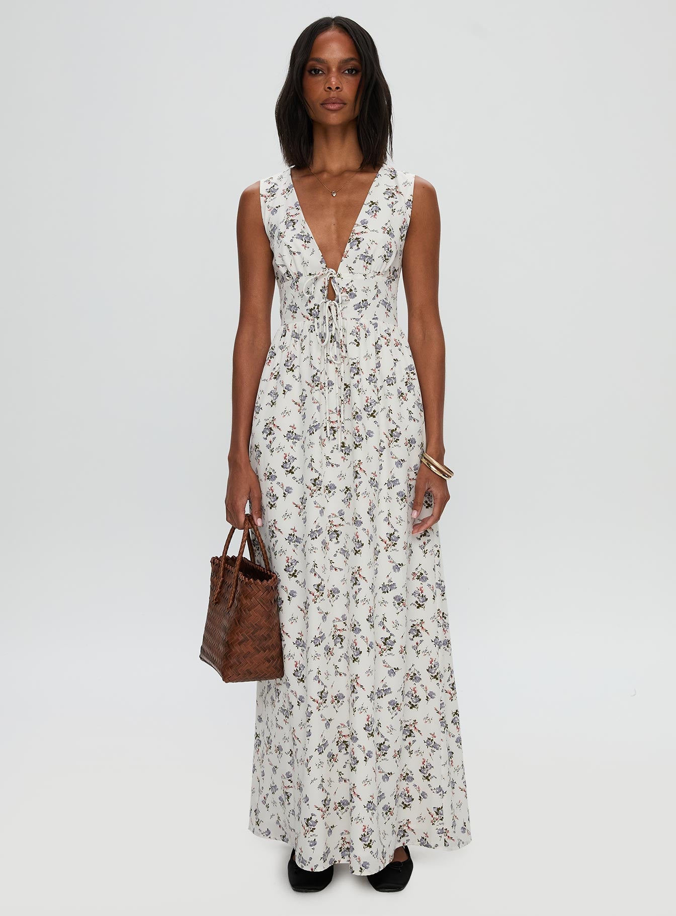 Pokey Maxi Dress Floral Multi - Image 7