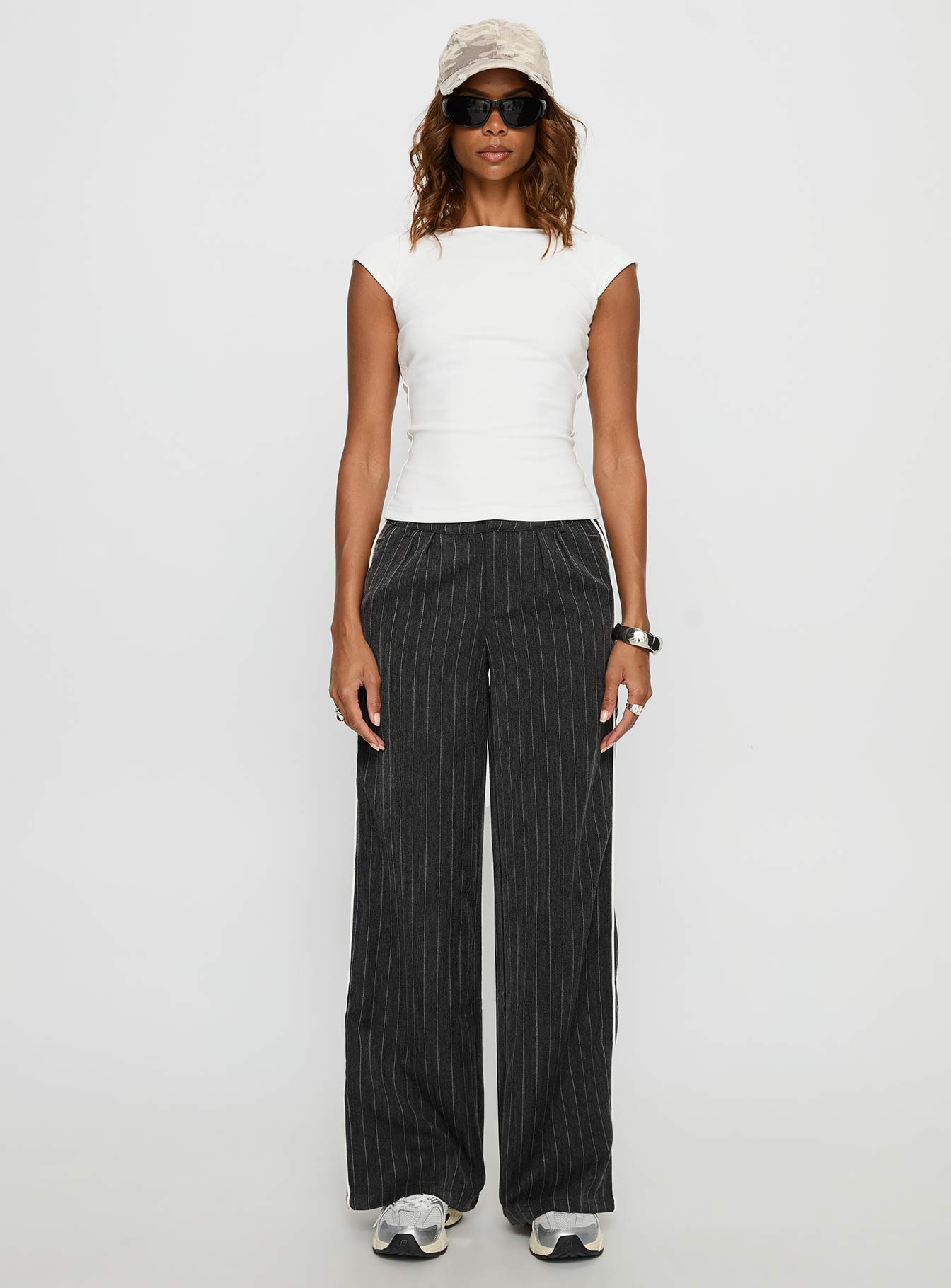 Drives Me Crazy Backless Top White - Image 7