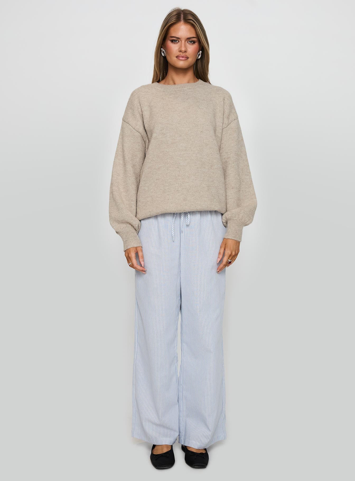 Ryanna Sweater Beige - Image 7