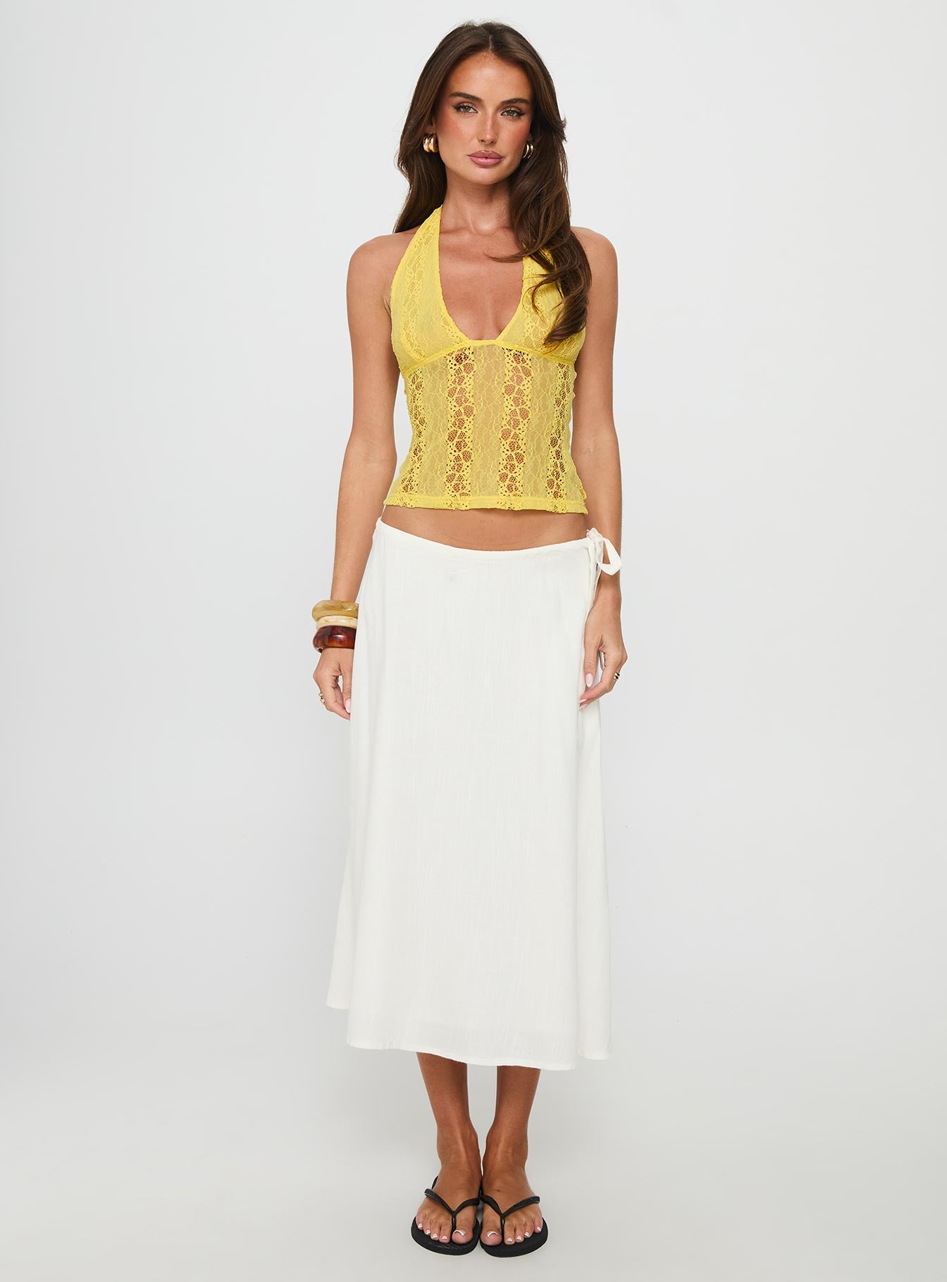 Cruizer Halter Top Yellow - Image 7
