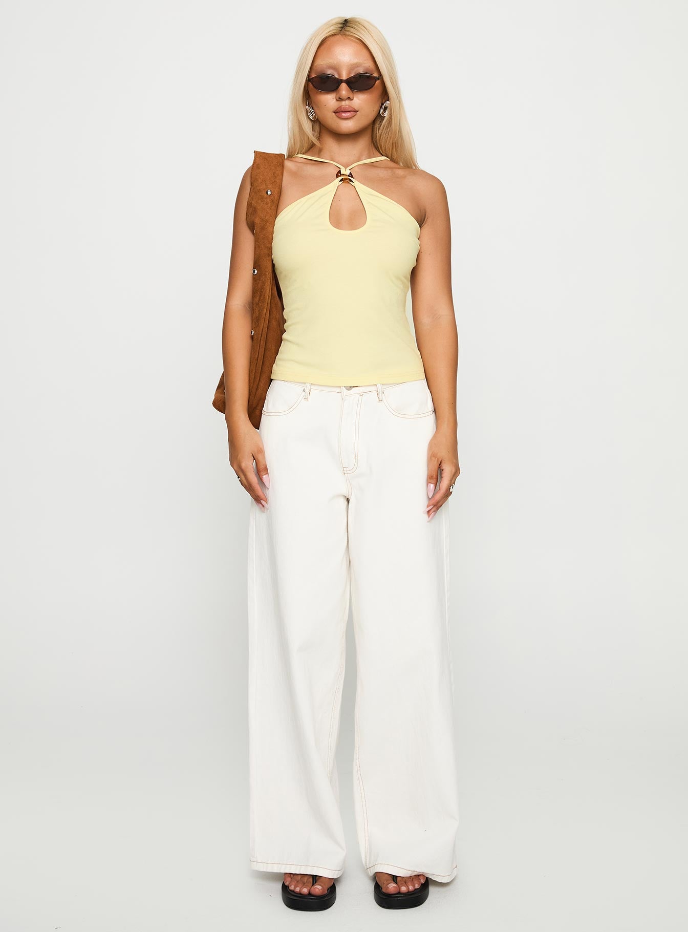 Luminarie Cut Out Top Lemon - Image 7