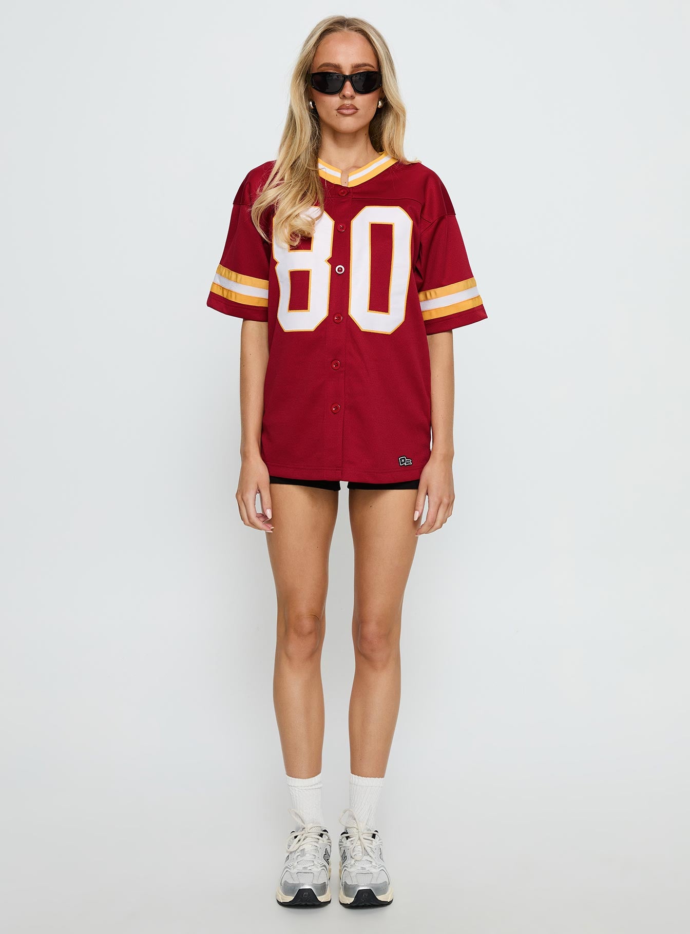 Usc Football Button Down Jersey Cardinal - Image 7