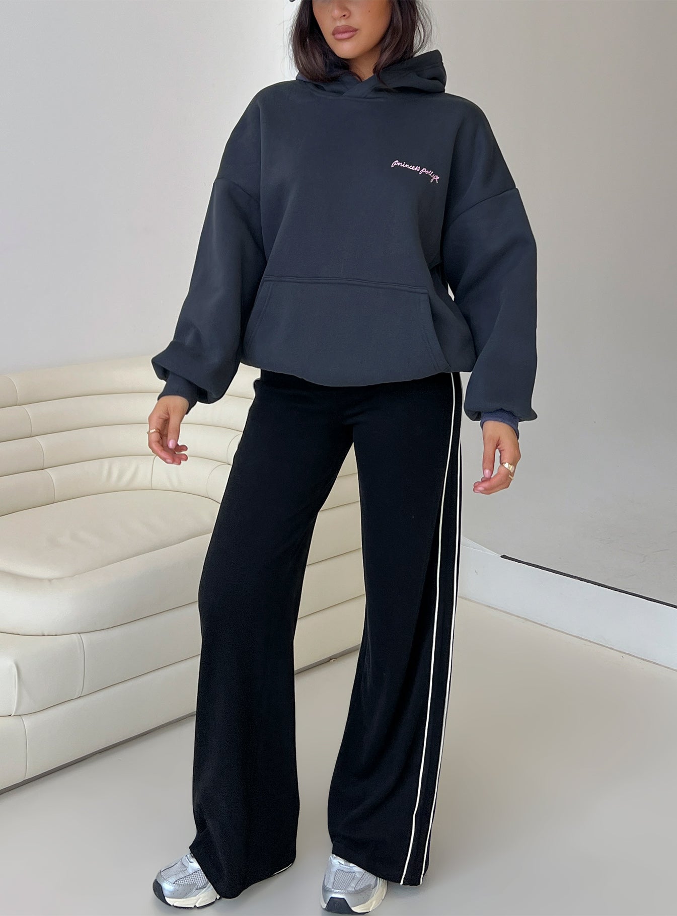 Ascenda Straight Leg Track Pant Black - Image 8