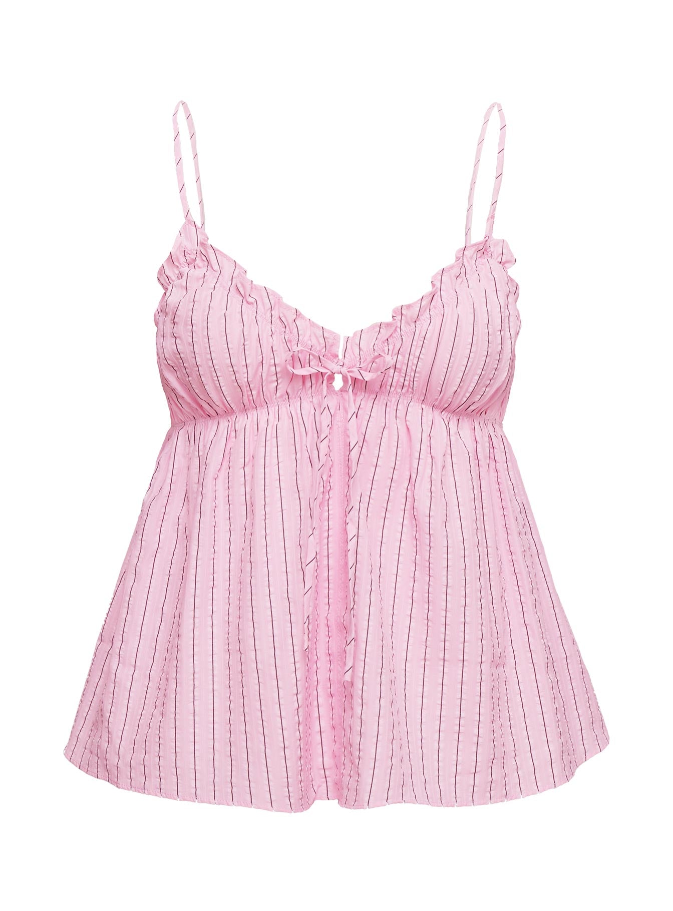 Abigayle Top Pink Stripe Petite - Image 8