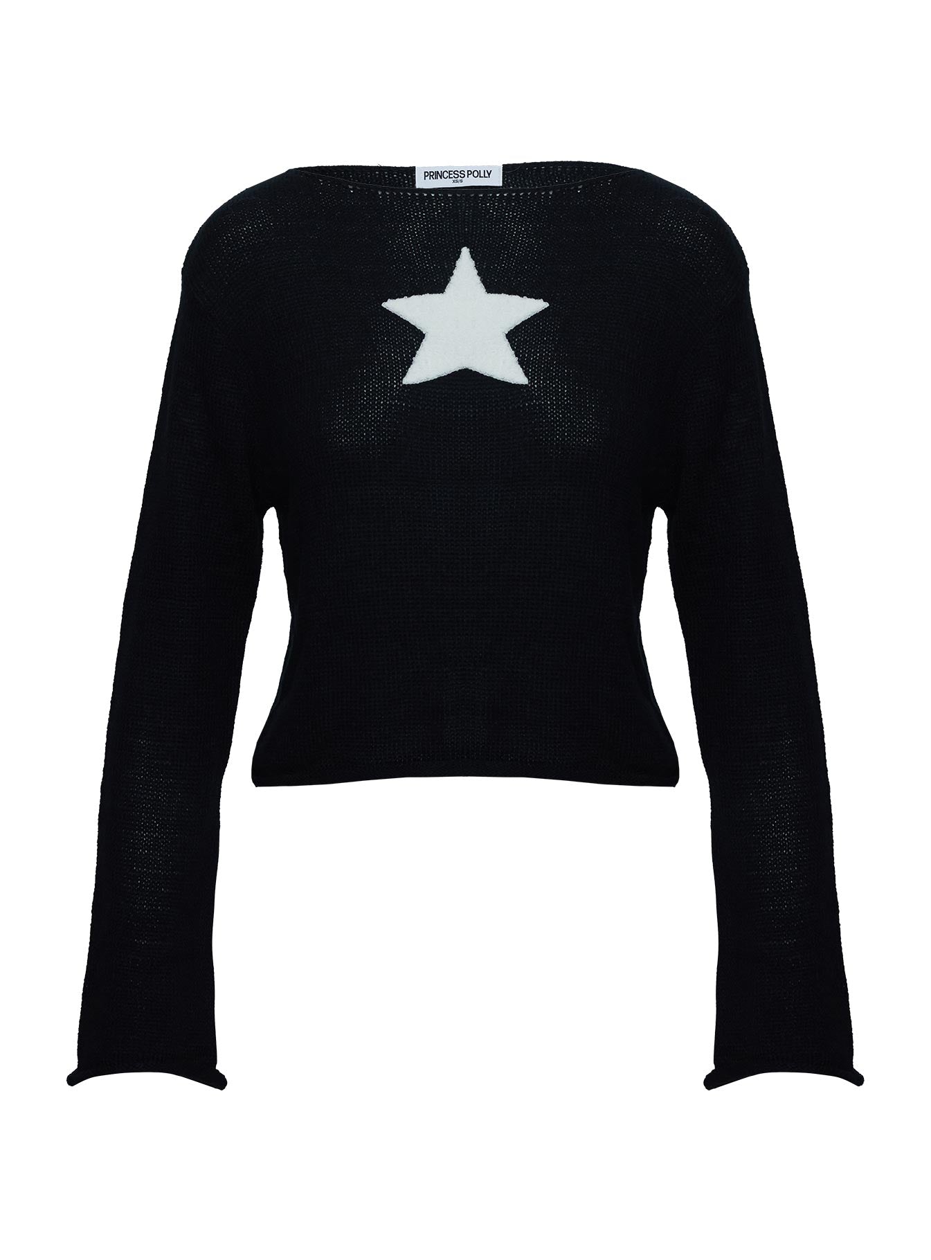 Big Star Knit Sweater Black - Image 8
