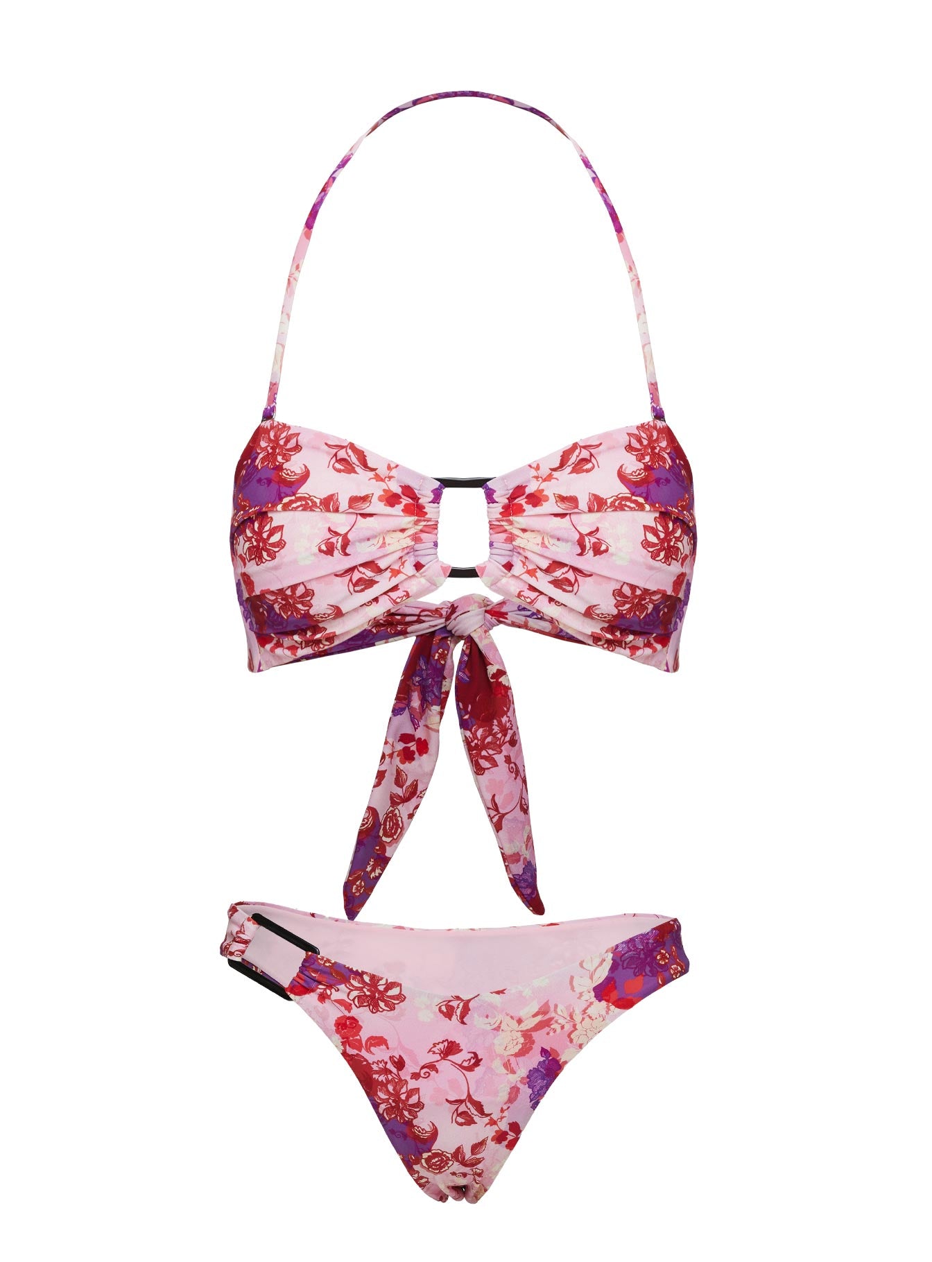 Evonie High Rise Bikini Bottom Dusty Rose - Image 5