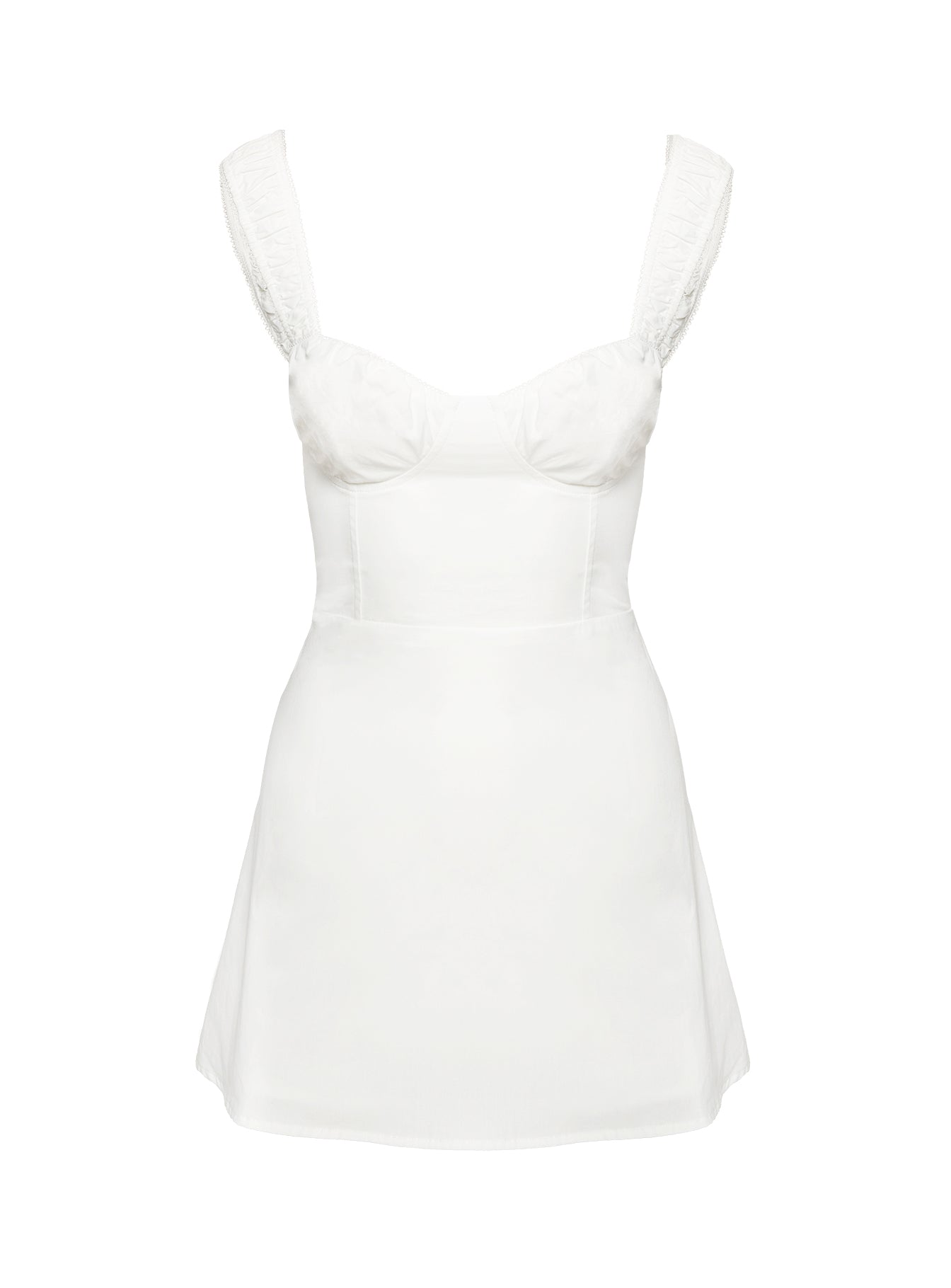Faubert Mini Dress White - Image 5