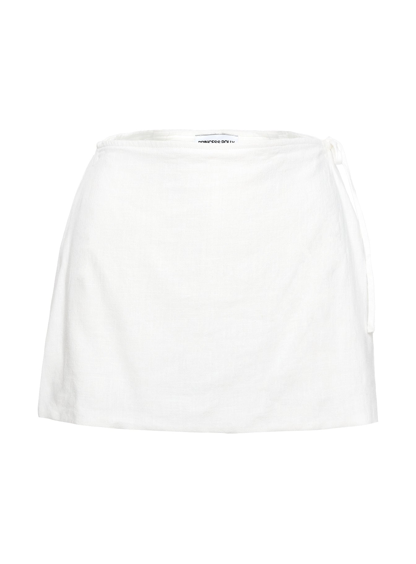 Gulliver Tie Side Mini Skort White - Image 6