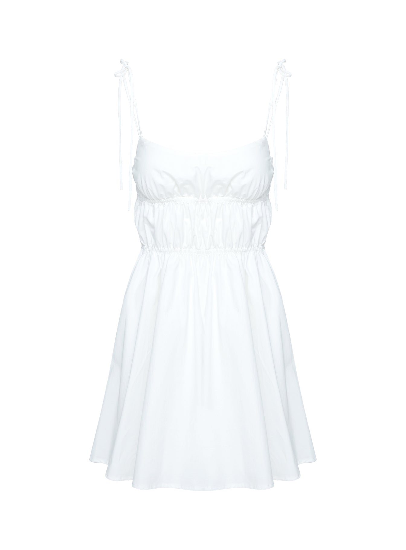 Jacksonne Mini Dress White - Image 8
