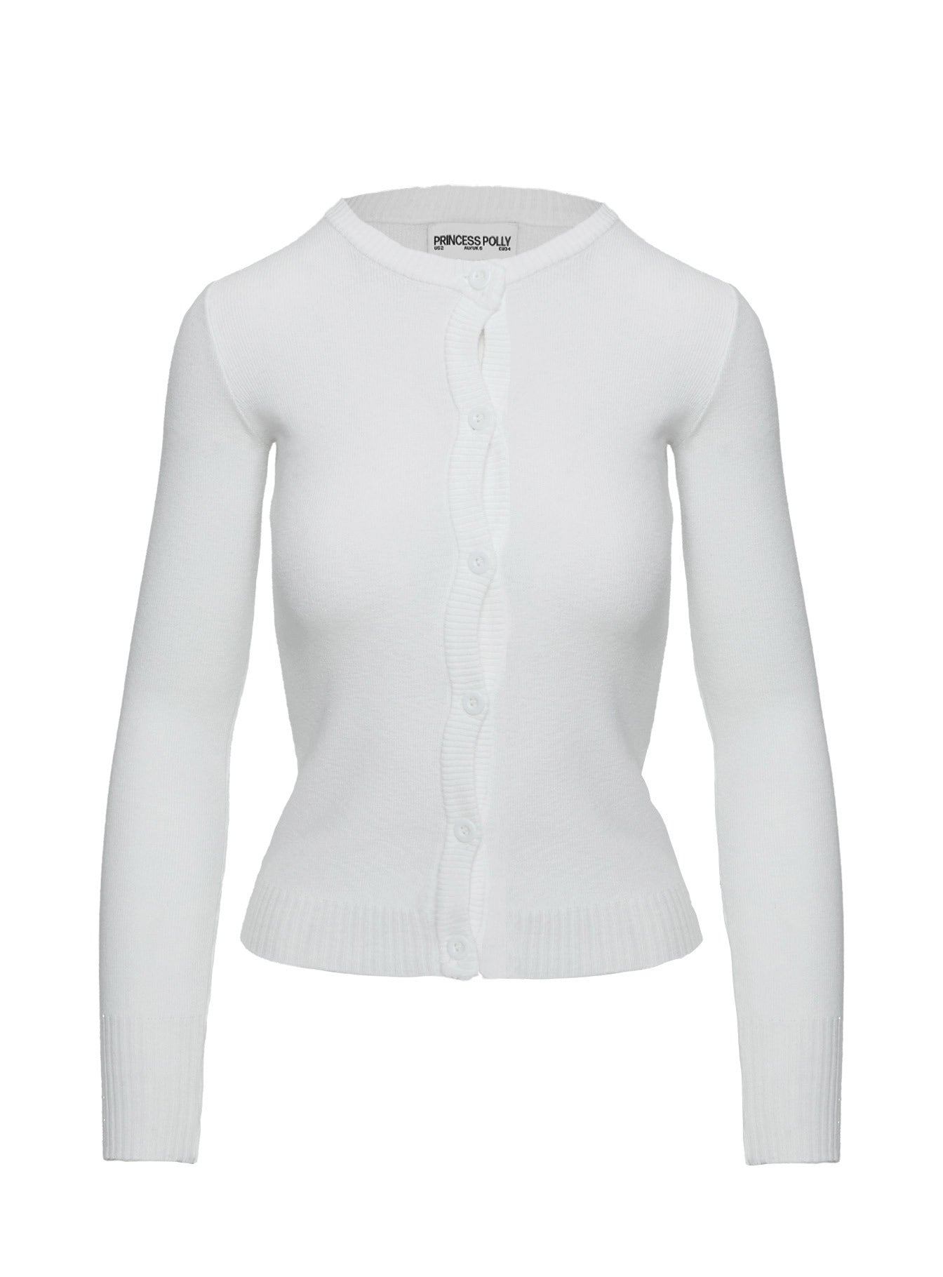 Lauraine Cardigan White - Image 5