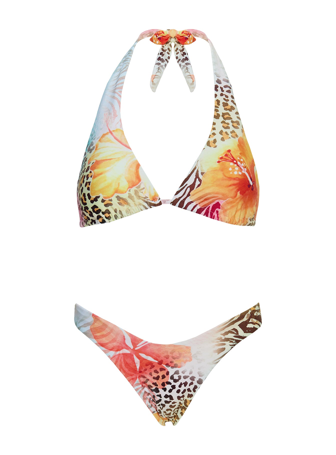 Calbira Cheeky Bikini Bottoms Animal Floral - Image 5