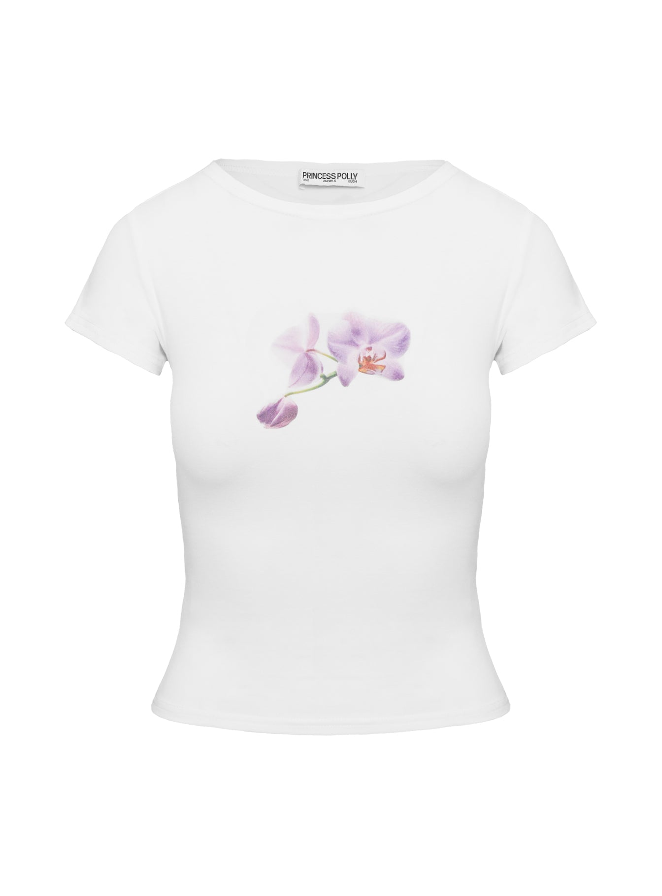 New Light Graphic Top White - Image 5