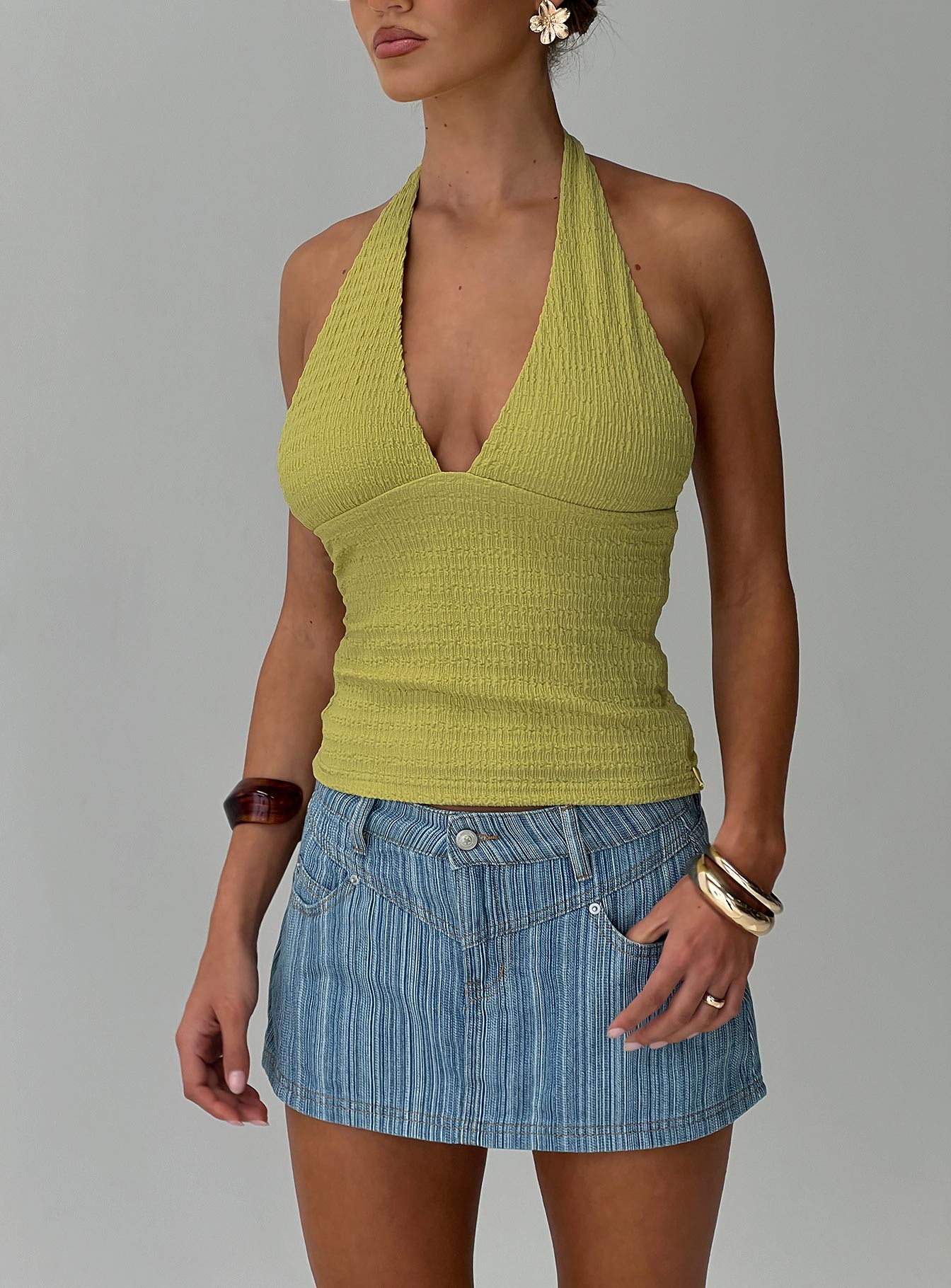 Preslie Skort Blue Stripe - Image 8