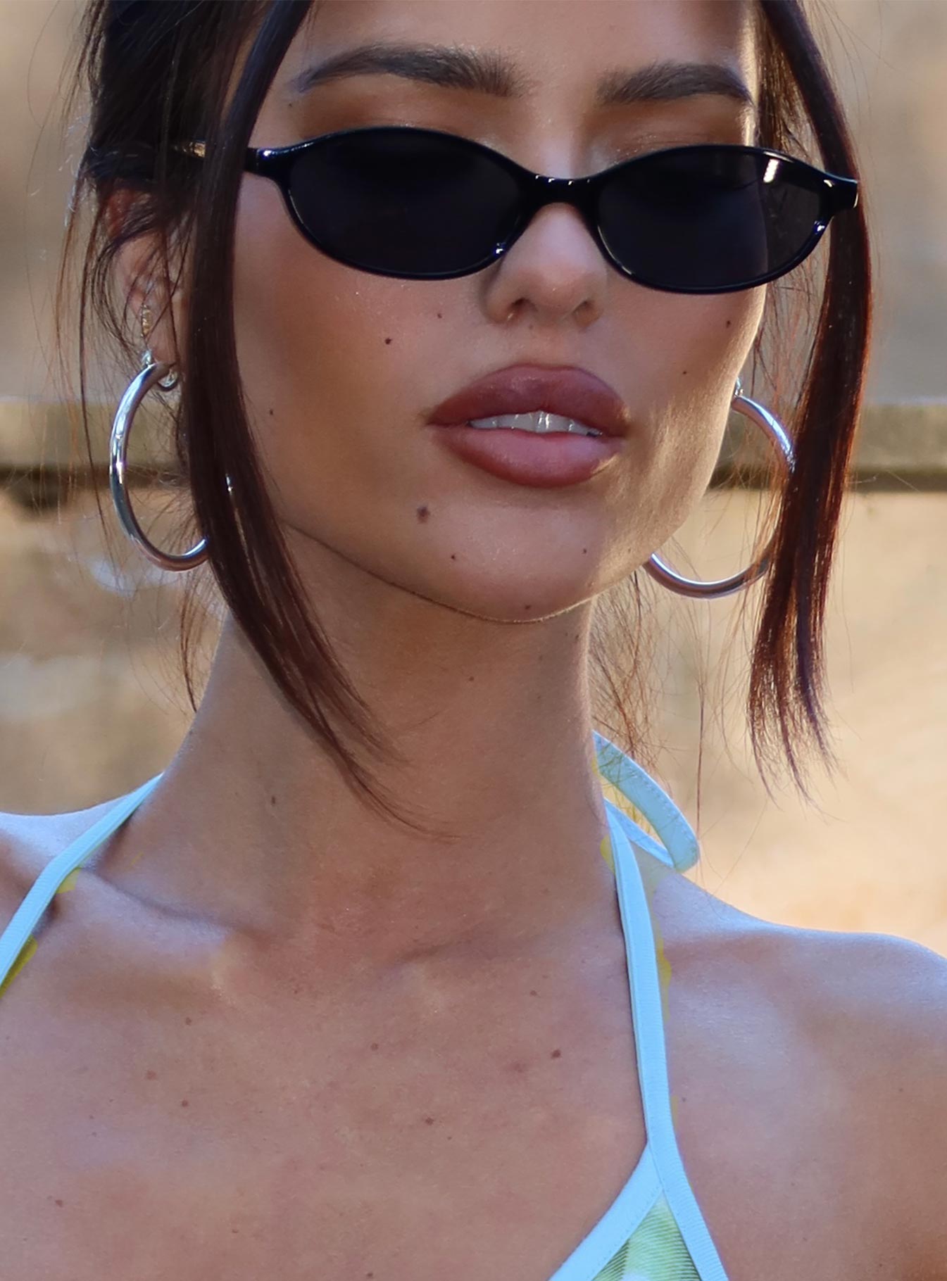 Wonderful World Sunglasses Black - Image 7
