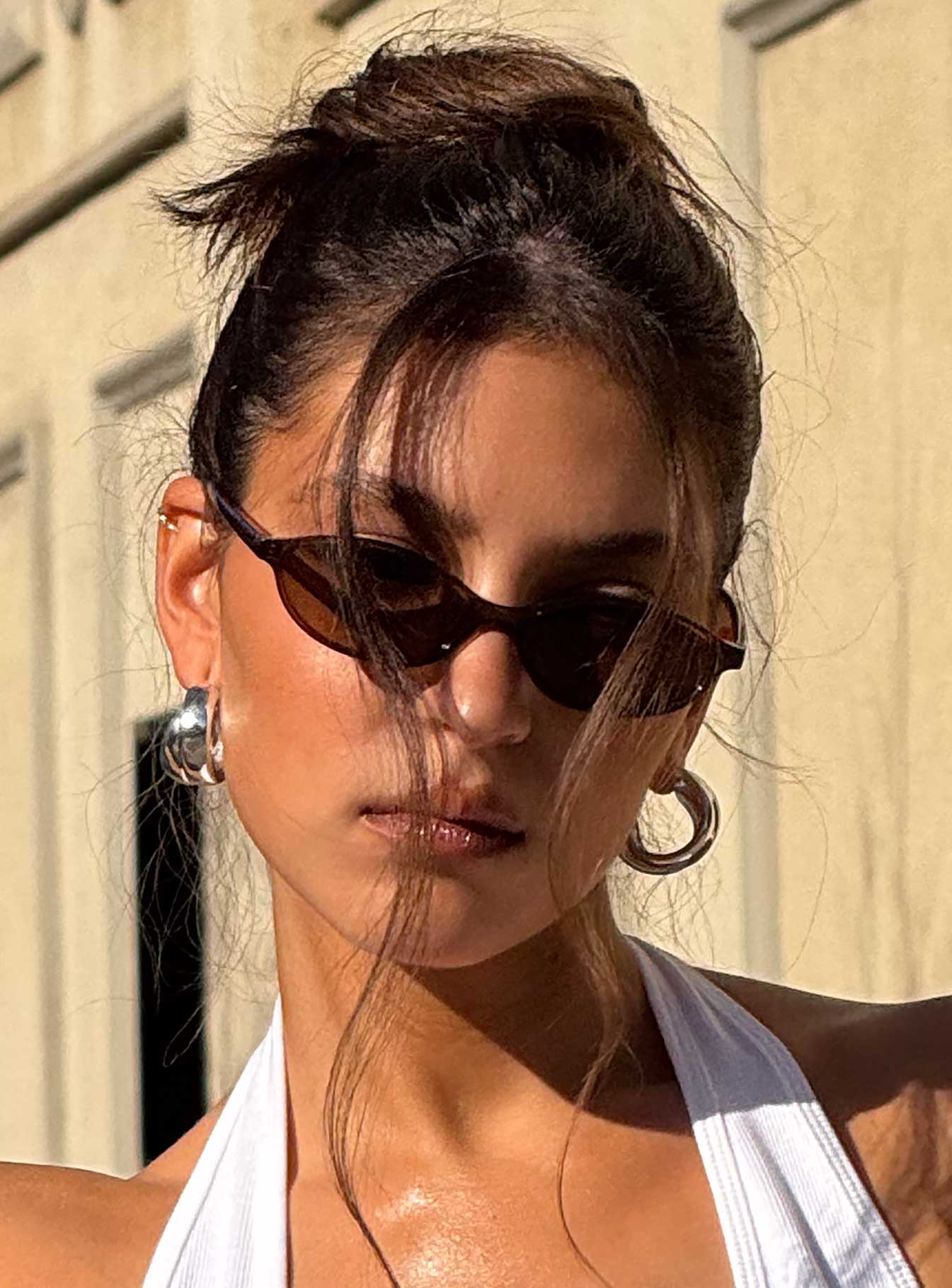 Wonderful World Sunglasses Brown - Image 4