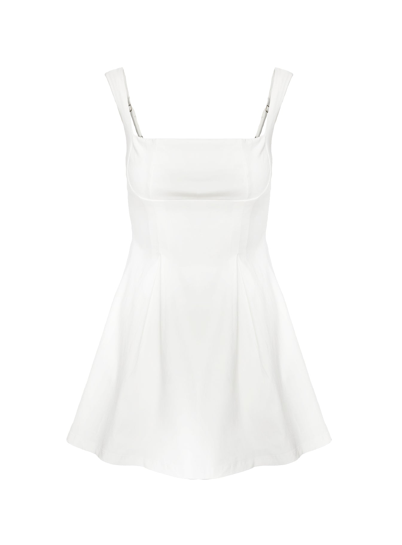 Xanthus Mini Dress White - Image 11