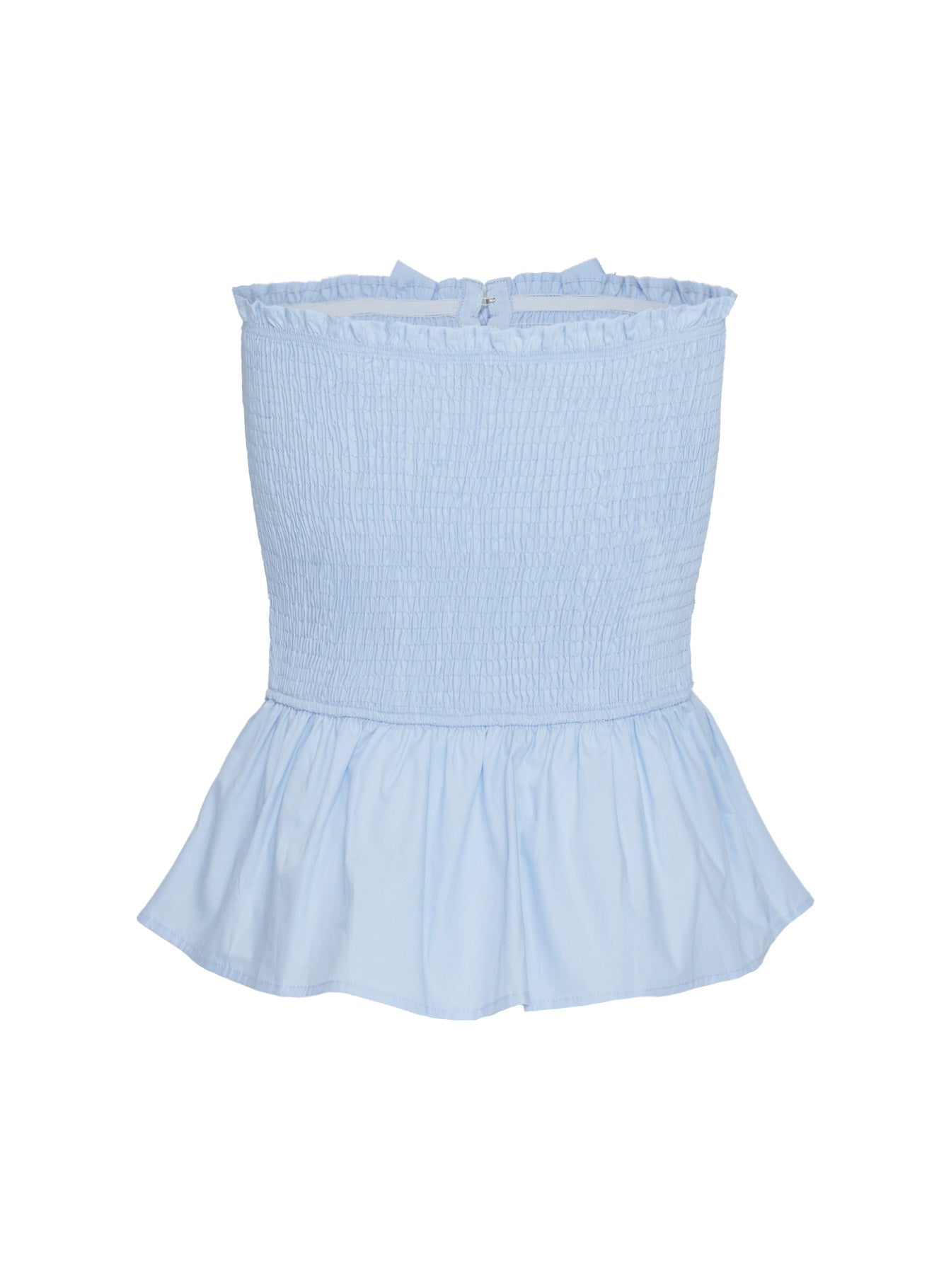 Jaymie Strapless Bow Top Blue - Image 6